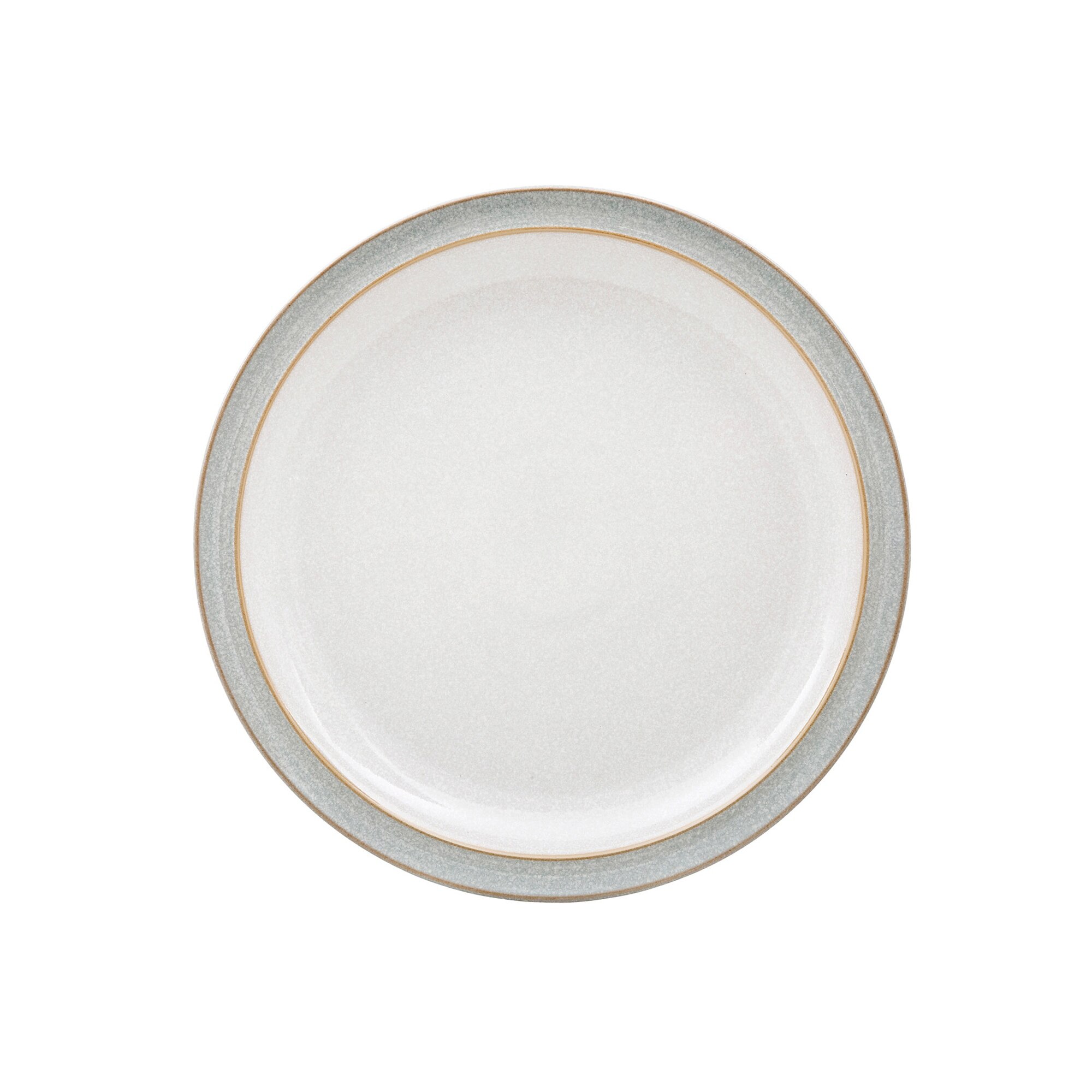 Product photograph of Elements Light Grey Medium Plate from Denby Retail Ltd